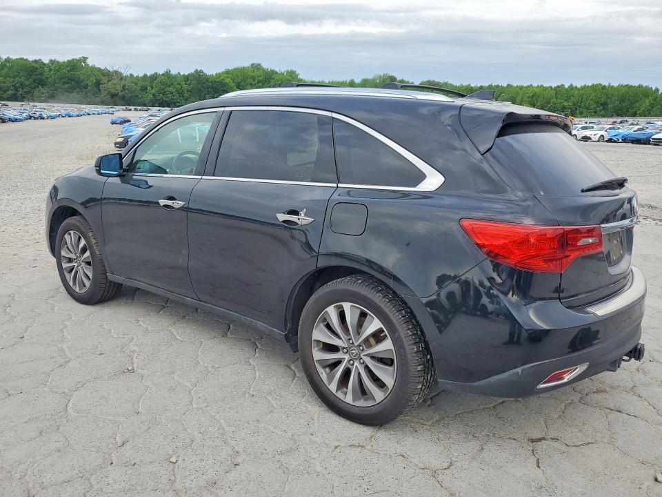 2015 Acura Mdx მანქანა იყიდება აუქციონზე, vin: 5FRYD4H4XFB020402, აუქციონის ნომერი: 50888136