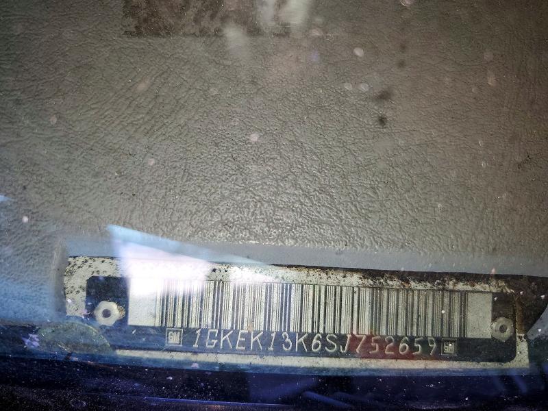 49274416 :رقم المزاد ، 1GKEK13K6SJ752659 vin ، 1995 Gmc Yukon مزاد بيع