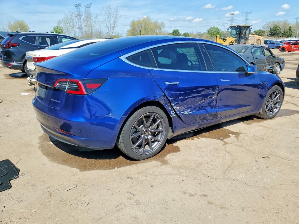 2020 Tesla Model 3 მანქანა იყიდება აუქციონზე, vin: 5YJ3E1EB1LF744369, აუქციონის ნომერი: 50990426