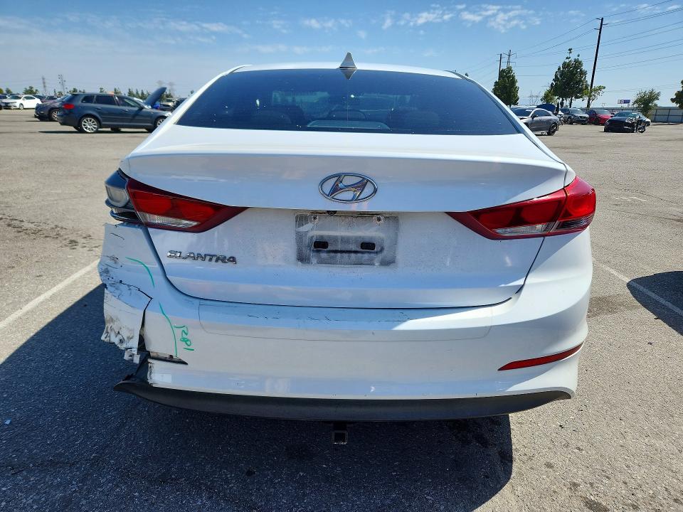 51529056 :رقم المزاد ، 5NPD84LF2HH066596 vin ، 2017 Hyundai Elantra مزاد بيع