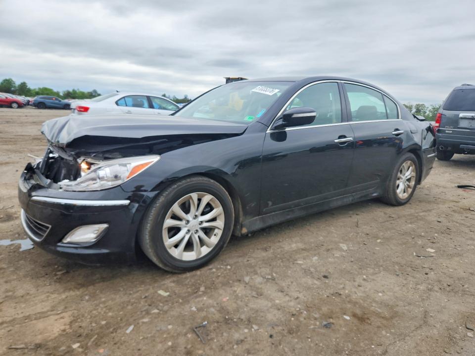 2013 Hyundai Genesis მანქანა იყიდება აუქციონზე, vin: KMHGC4DDXDU237857, აუქციონის ნომერი: 51035376
