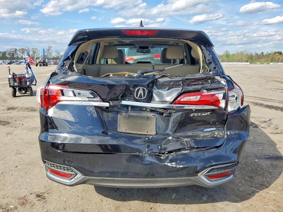 2017 Acura Rdx მანქანა იყიდება აუქციონზე, vin: 5J8TB4H56HL002054, აუქციონის ნომერი: 49187376