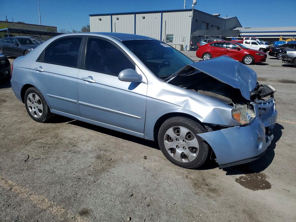 51639216 :رقم المزاد ، KNAFE122765277107 vin ، 2006 Kia Spectra مزاد بيع