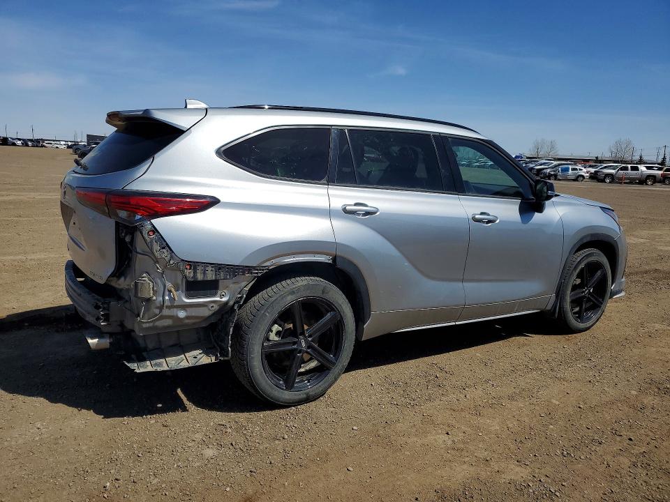 2022 Toyota Highlander მანქანა იყიდება აუქციონზე, vin: 5TDLZRBH7NS249149, აუქციონის ნომერი: 50722236