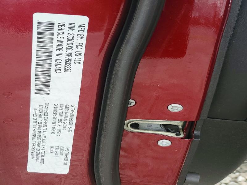 2023 Dodge Charger მანქანა იყიდება აუქციონზე, vin: 2C3CDXGJ8PH532230, აუქციონის ნომერი: 50761246