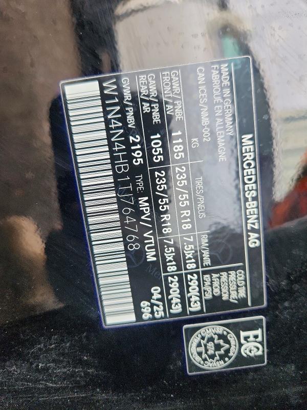 51476926 :رقم المزاد ، W1N4N4HB1TJ764768 vin ، 2026 Mercedes-benz Gla مزاد بيع