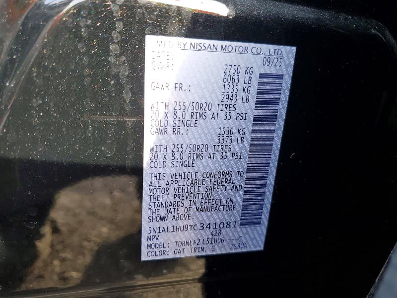 Продажа на аукционе авто 2026 Infiniti Qx60, vin: 5N1AL1HU9TC341081, номер лота: 49340786