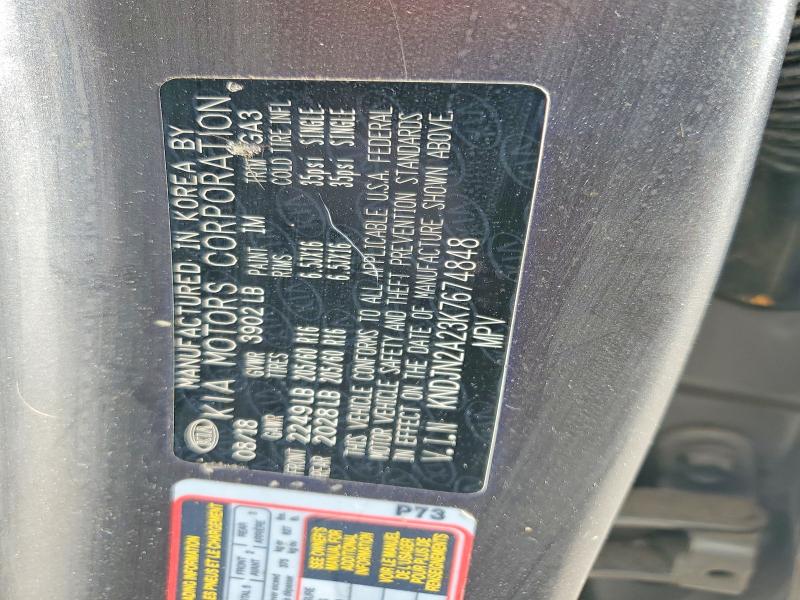 2019 Kia Soul მანქანა იყიდება აუქციონზე, vin: KNDJN2A23K7674848, აუქციონის ნომერი: 48466526