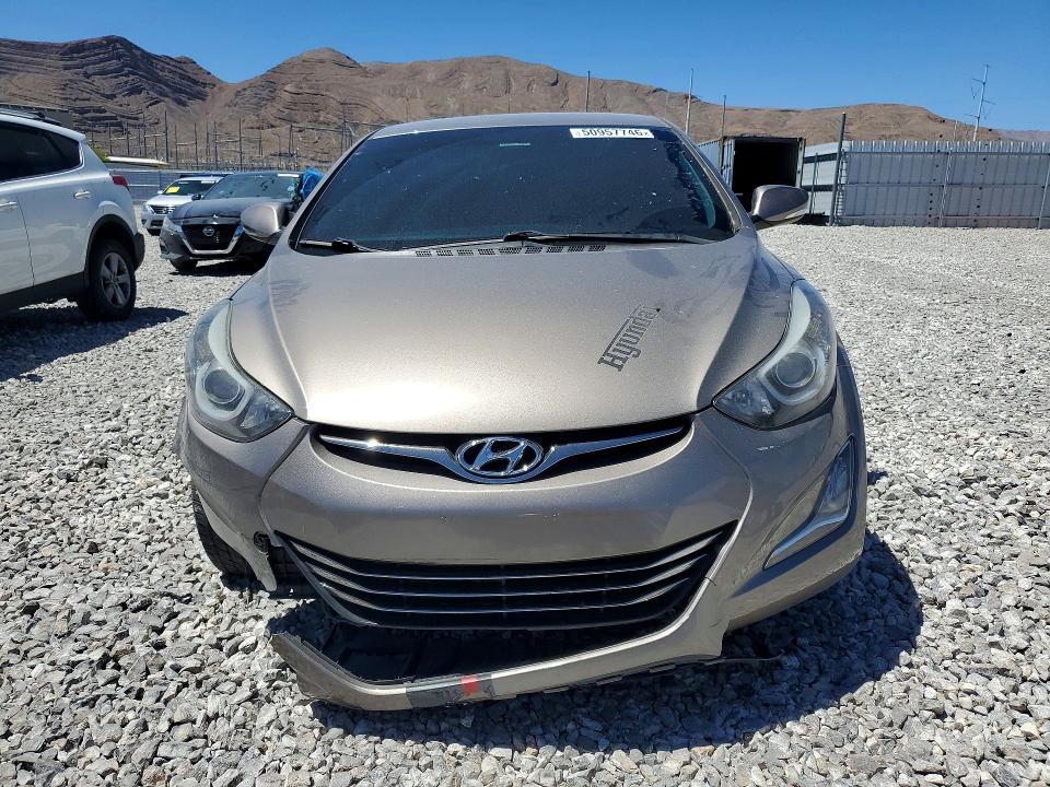 50957746 :رقم المزاد ، 5NPDH4AE7FH607519 vin ، 2015 Hyundai Elantra مزاد بيع