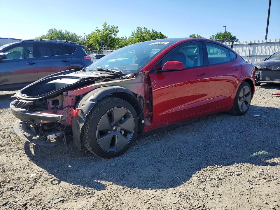 2023 Tesla Model 3 მანქანა იყიდება აუქციონზე, vin: 5YJ3E1EA1PF598147, აუქციონის ნომერი: 51948006