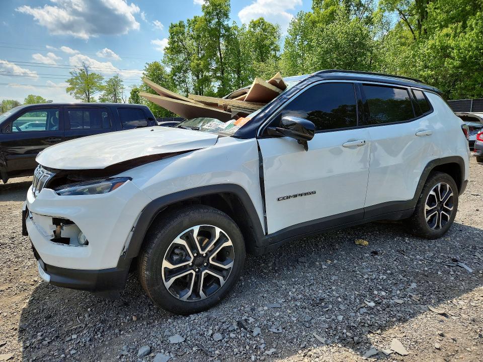 Продажа на аукционе авто 2022 Jeep Compass, vin: 3C4NJDCB8NT223727, номер лота: 50207106