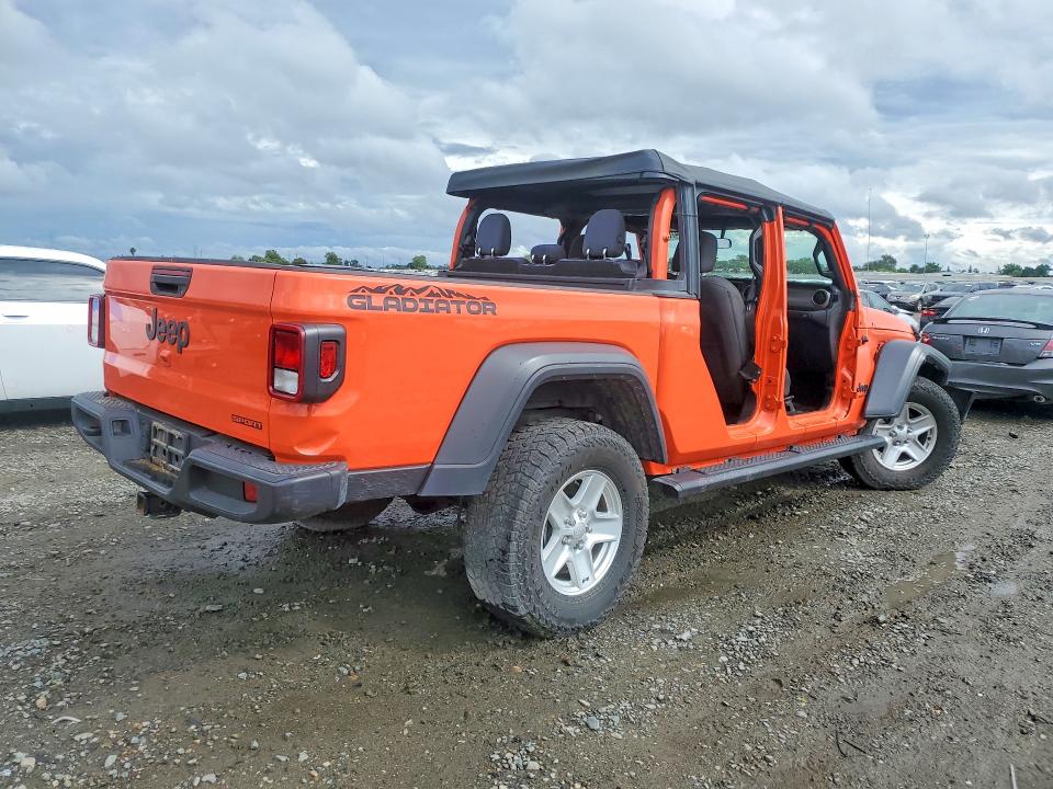 48120476 :رقم المزاد ، 1C6HJTAG0LL143781 vin ، 2020 Jeep Gladiator مزاد بيع