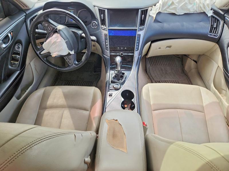 49153116 :رقم المزاد ، JN1BV7AR9FM398684 vin ، 2015 Infiniti Q50 مزاد بيع