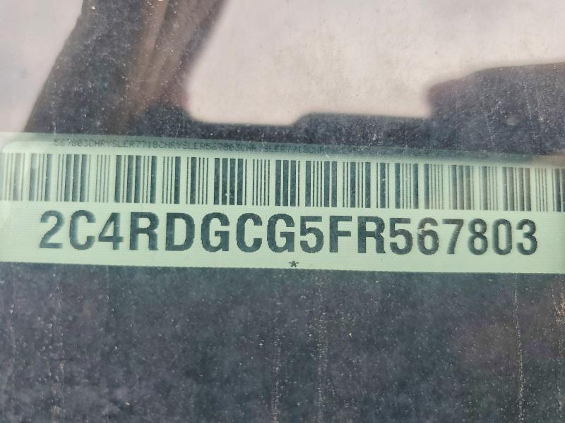 Продаж на аукціоні авто 2015 Dodge Grand Caravan, vin: 2C4RDGCG5FR567803, номер лоту: 99853225