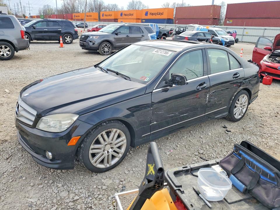 2009 Mercedes-benz C მანქანა იყიდება აუქციონზე, vin: WDDGF81X69F249197, აუქციონის ნომერი: 46212786