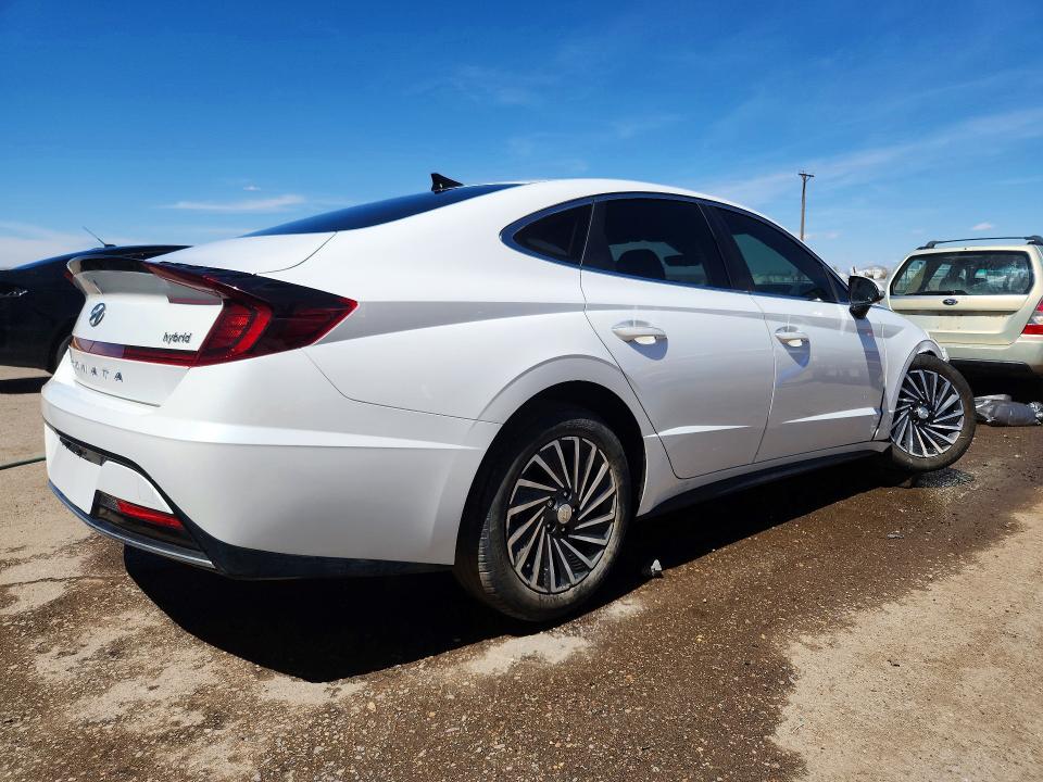 2022 Hyundai Sonata Hybrid მანქანა იყიდება აუქციონზე, vin: KMHL34JJ8NA040620, აუქციონის ნომერი: 48108336