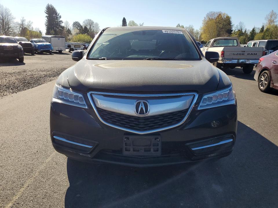 49122576 :رقم المزاد ، 5FRYD4H20GB002460 vin ، 2016 Acura Mdx مزاد بيع