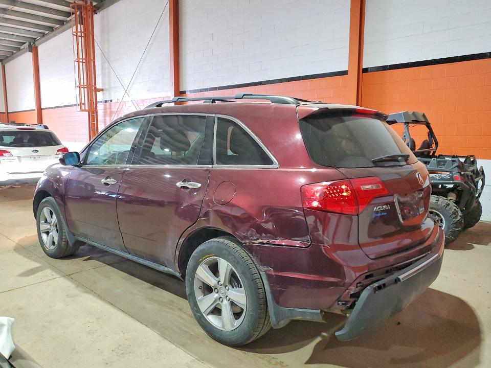 51249356 :رقم المزاد ، 2HNYD2H62BH003129 vin ، 2011 Acura Mdx مزاد بيع