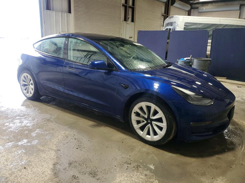 50345186 :رقم المزاد ، 5YJ3E1EB5NF289755 vin ، 2022 Tesla Model 3 مزاد بيع