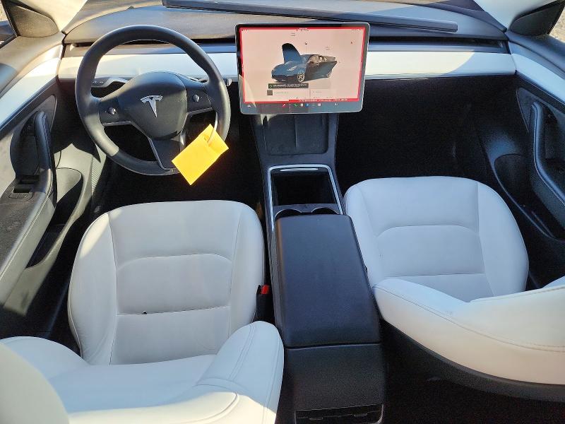 48678816 :رقم المزاد ، 5YJ3E1EB1NF195291 vin ، 2022 Tesla Model 3 مزاد بيع