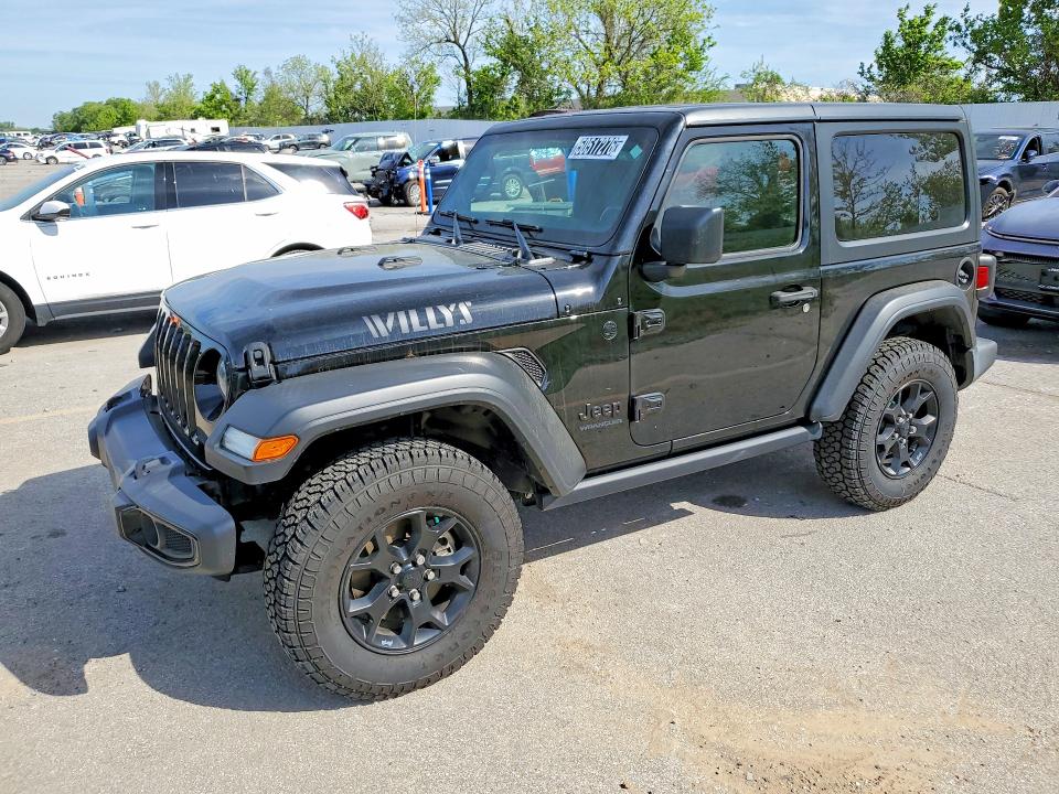 50517276 :رقم المزاد ، 1C4GJXAN0MW626228 vin ، 2021 Jeep Wrangler مزاد بيع