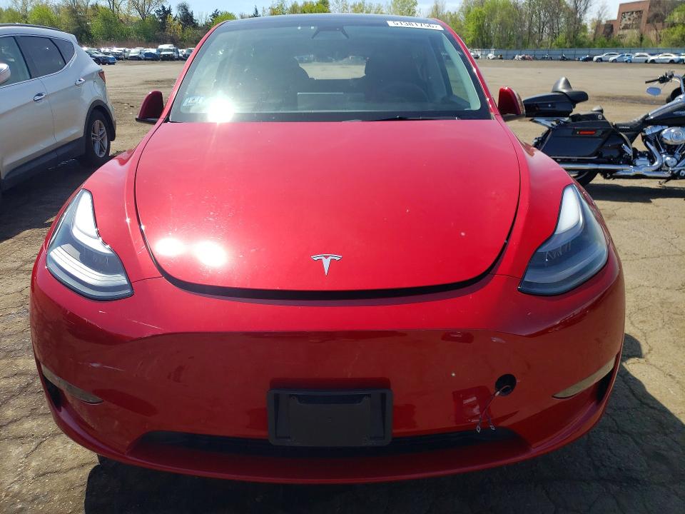 51381756 :رقم المزاد ، 7SAYGDEF0NF309773 vin ، 2022 Tesla Model Y مزاد بيع
