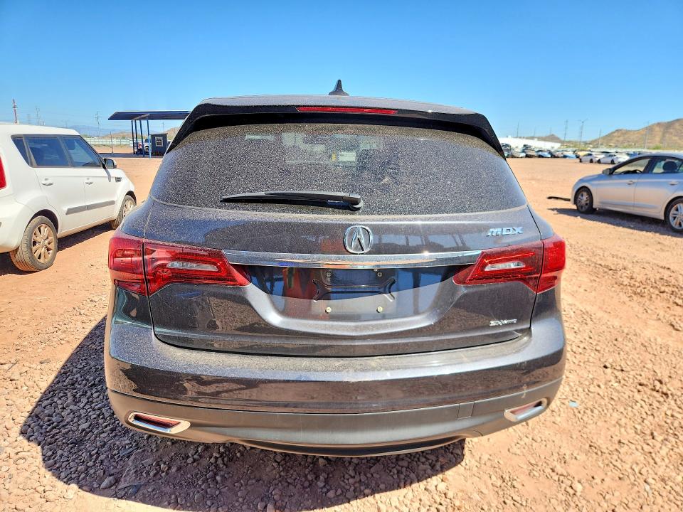 2016 Acura Mdx მანქანა იყიდება აუქციონზე, vin: 5FRYD4H45GB005923, აუქციონის ნომერი: 48166546
