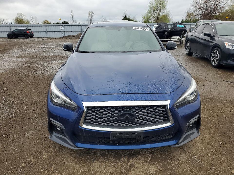 2019 Infiniti Q50 მანქანა იყიდება აუქციონზე, vin: JN1FV7AR8KM801033, აუქციონის ნომერი: 51260596