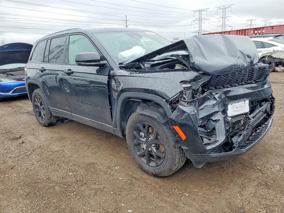 49549186 :رقم المزاد ، 1C4RJHAG1SC309170 vin ، 2025 Jeep Grand Cherokee مزاد بيع