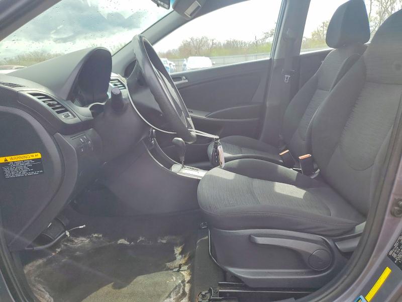 49724046 :رقم المزاد ، KMHCT5AE0HU310516 vin ، 2017 Hyundai Accent مزاد بيع