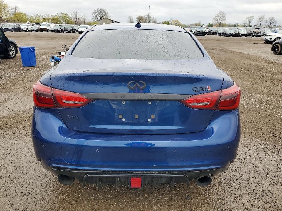 2019 Infiniti Q50 მანქანა იყიდება აუქციონზე, vin: JN1FV7AR8KM801033, აუქციონის ნომერი: 51260596