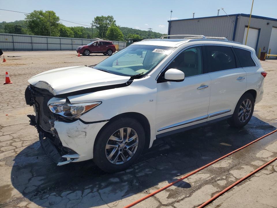 2015 Infiniti Qx60 მანქანა იყიდება აუქციონზე, vin: 5N1AL0MMXFC553413, აუქციონის ნომერი: 50853356