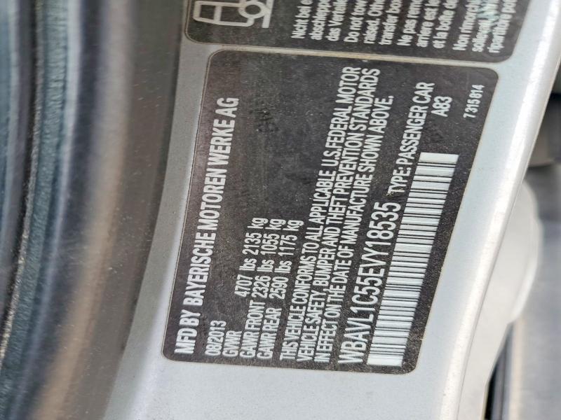 Продаж на аукціоні авто 2014 Bmw X1, vin: WBAVL1C55EVY18535, номер лоту: 48909226