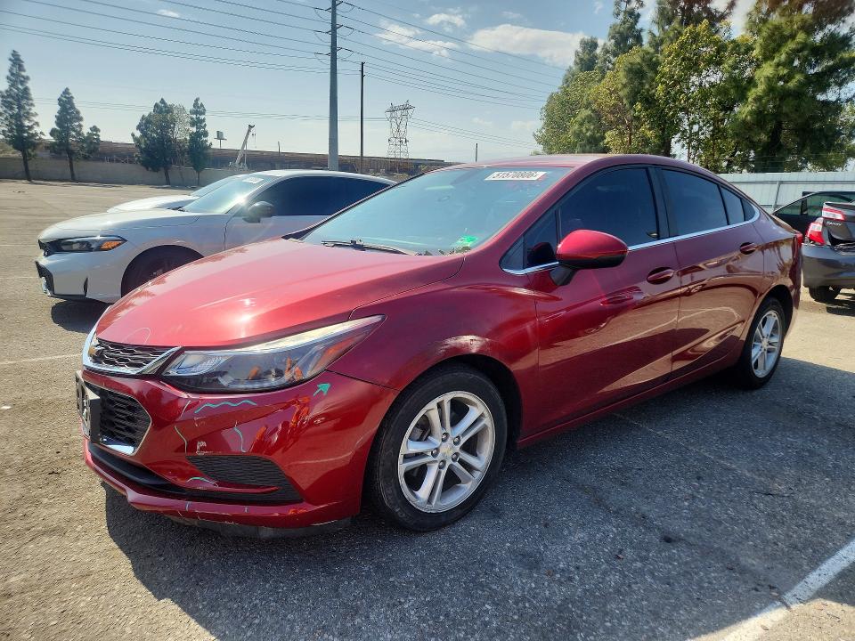 2017 Chevrolet Cruze მანქანა იყიდება აუქციონზე, vin: 1G1BE5SM9H7170330, აუქციონის ნომერი: 51570806