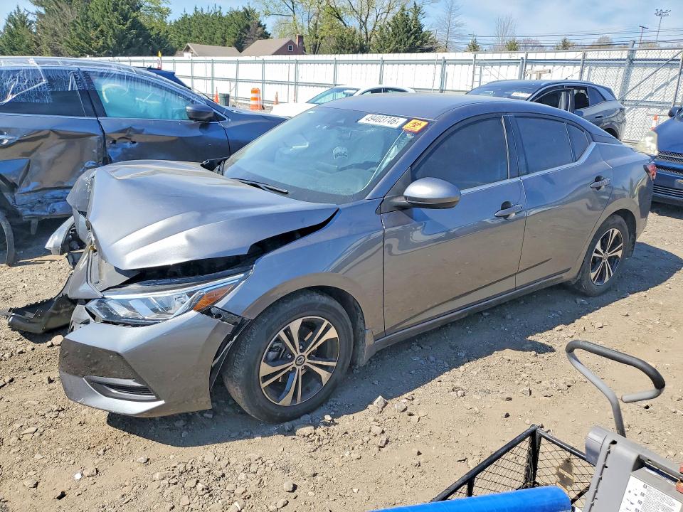 49403746 :رقم المزاد ، 3N1AB8CV9PY275681 vin ، 2023 Nissan Sentra مزاد بيع