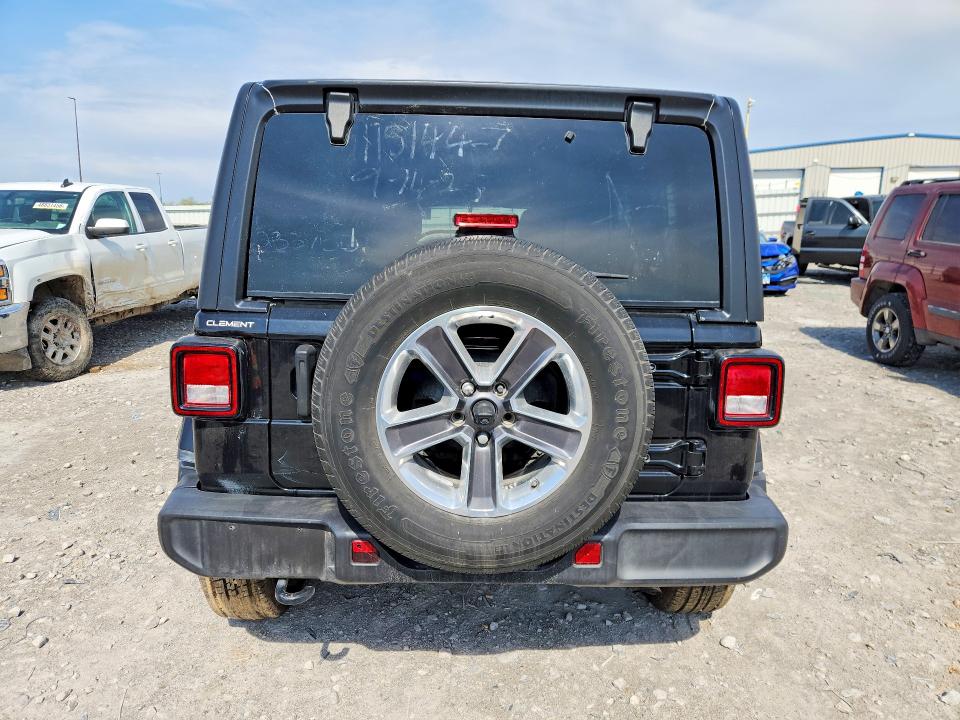 Продажа на аукционе авто 2021 Jeep Wrangler Unlimited, vin: 1C4HJXEN3MW625945, номер лота: 48848746