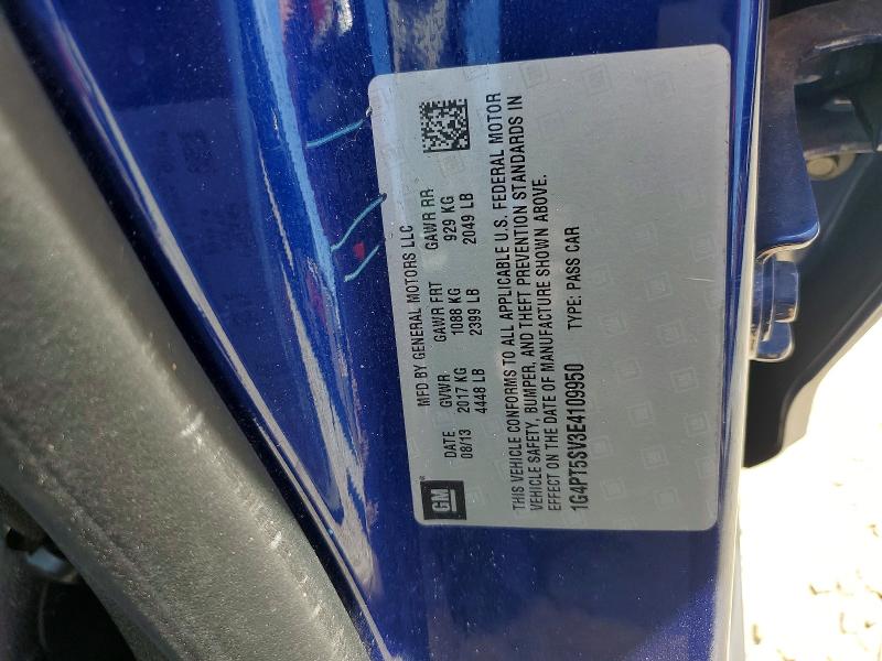 Продаж на аукціоні авто 2014 Buick Verano, vin: 1G4PT5SV3E4109950, номер лоту: 50652256