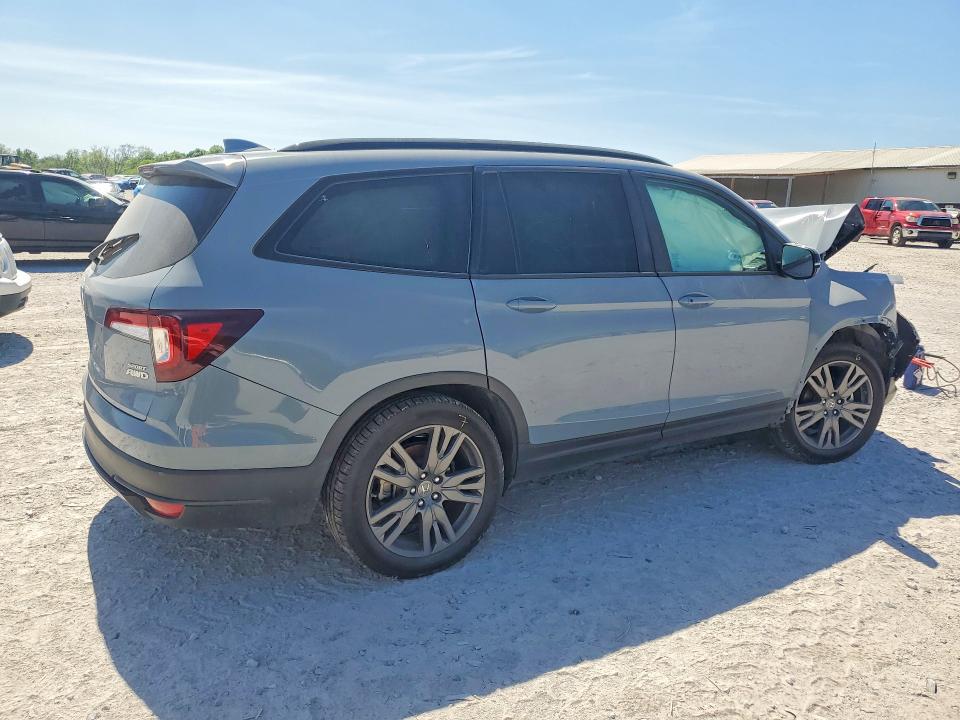 49946626 :رقم المزاد ، 5FNYF6H33NB035871 vin ، 2022 Honda Pilot مزاد بيع