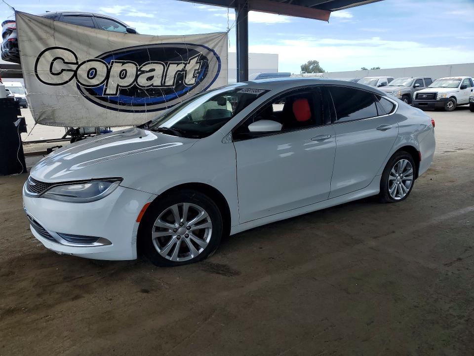 2015 Chrysler 200 მანქანა იყიდება აუქციონზე, vin: 1C3CCCAB2FN612514, აუქციონის ნომერი: 49681996