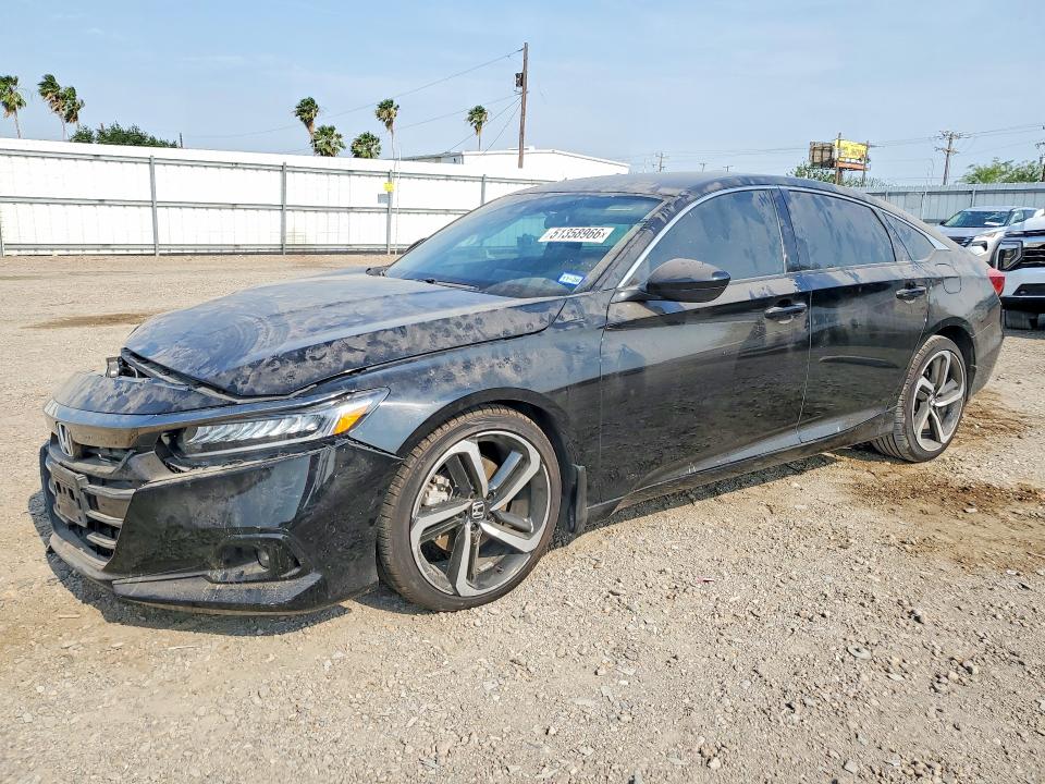 2022 Honda Accord მანქანა იყიდება აუქციონზე, vin: 1HGCV1F30NA086676, აუქციონის ნომერი: 51358966
