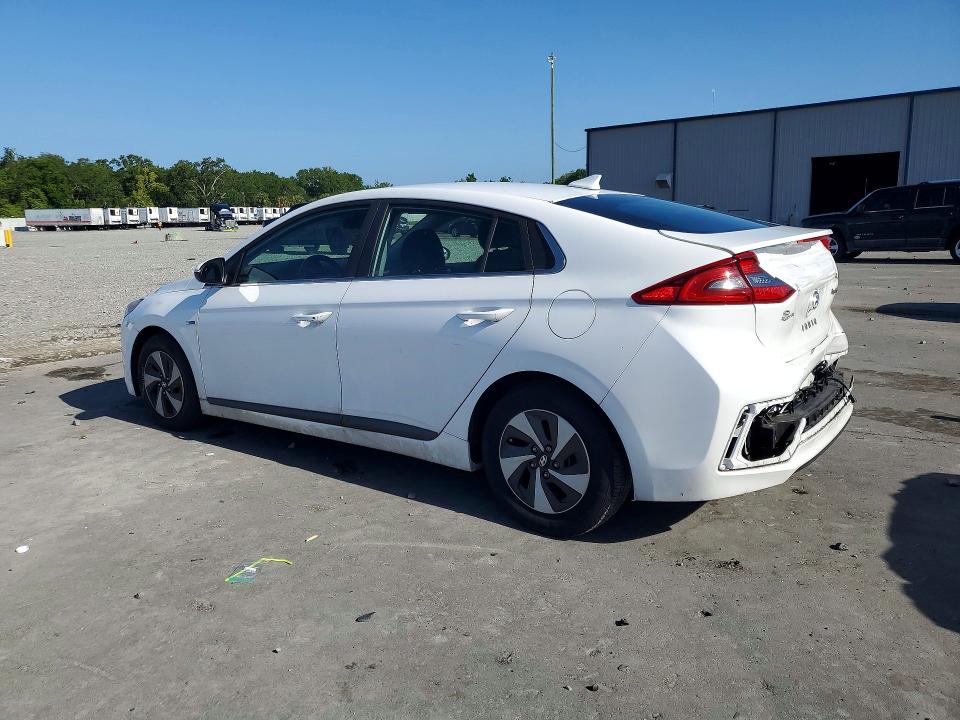 2019 Hyundai Ioniq Hybrid მანქანა იყიდება აუქციონზე, vin: KMHC75LC1KU105553, აუქციონის ნომერი: 49019826