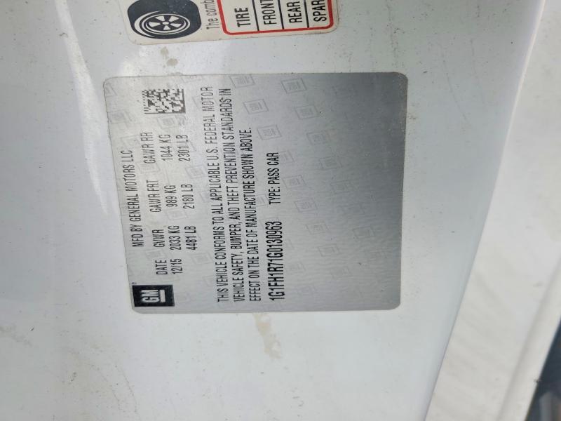Продаж на аукціоні авто 2016 Chevrolet Camaro, vin: 1G1FH1R71G0130963, номер лоту: 51465216