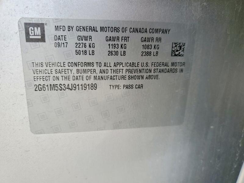 Продажа на аукционе авто 2018 Cadillac Xts, vin: 2G61M5S34J9119189, номер лота: 51669176