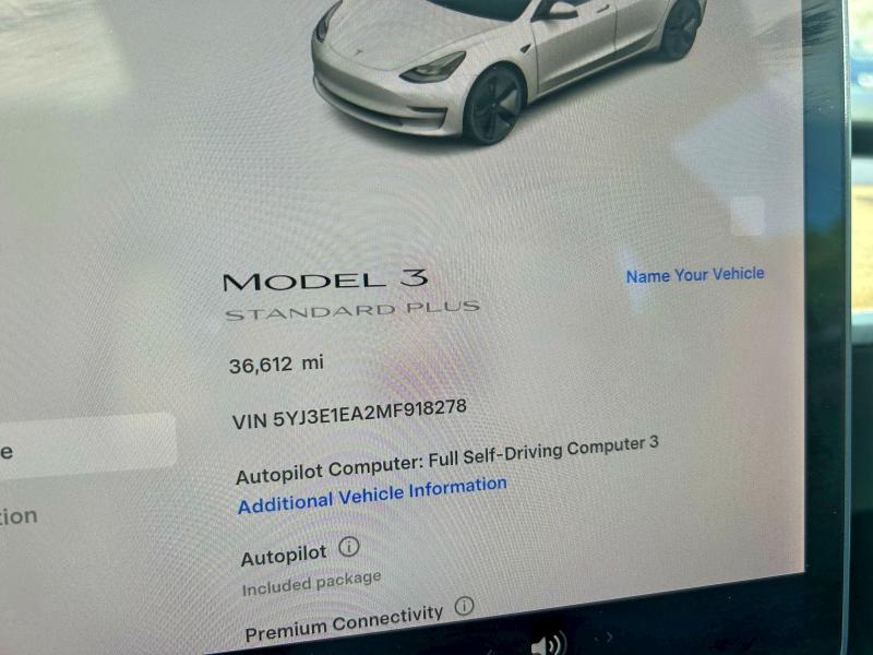 Aukcja sprzedaży 2021 Tesla Model 3, vin: 5YJ3E1EA2MF918278, numer aukcji: 48962036