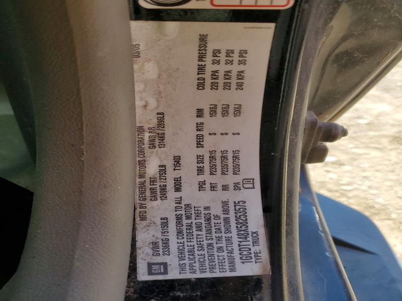 Продаж на аукціоні авто 2005 Chev Colorado, vin: 1GCDT148X58253575, номер лоту: 49798896