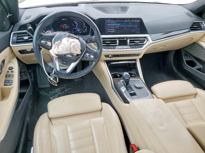 50197076 :رقم المزاد ، 3MW5P7J0XM8B52448 vin ، 2021 Bmw 330e مزاد بيع