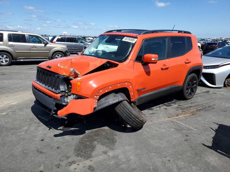 Продажа на аукционе авто 2017 Jeep Renegade, vin: ZACCJBBB9HPF02922, номер лота: 49754906