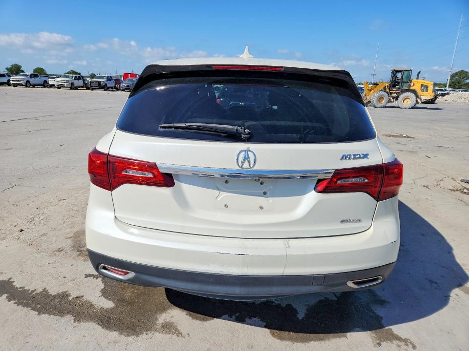 Продаж на аукціоні авто 2016 Acura Mdx, vin: 5FRYD4H44GB033129, номер лоту: 50623656