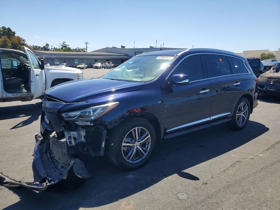 Aukcja sprzedaży 2019 Infiniti Qx60, vin: 5N1DL0MN7KC505156, numer aukcji: 51861826