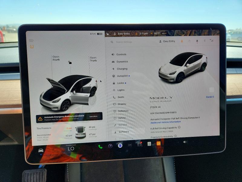 Продажа на аукционе авто 2024 Tesla Model Y, vin: 7SAYGDED0RF118813, номер лота: 49081906